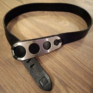 Moto Style Leather Belt